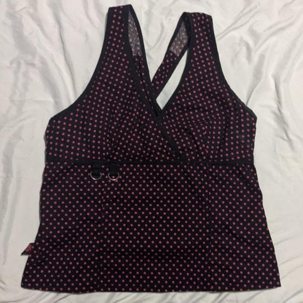 Tripp NYC Halter top sz L Hot topic Y2k Goth